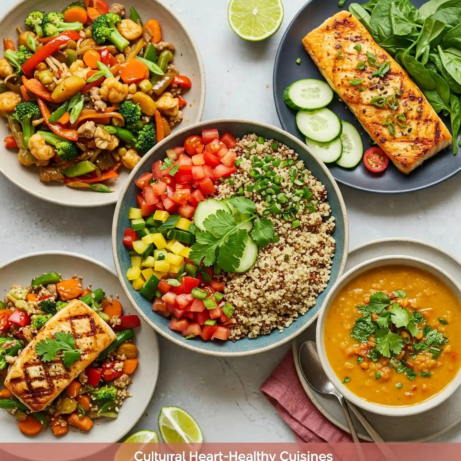 Cultural Heart-Healthy Cuisines